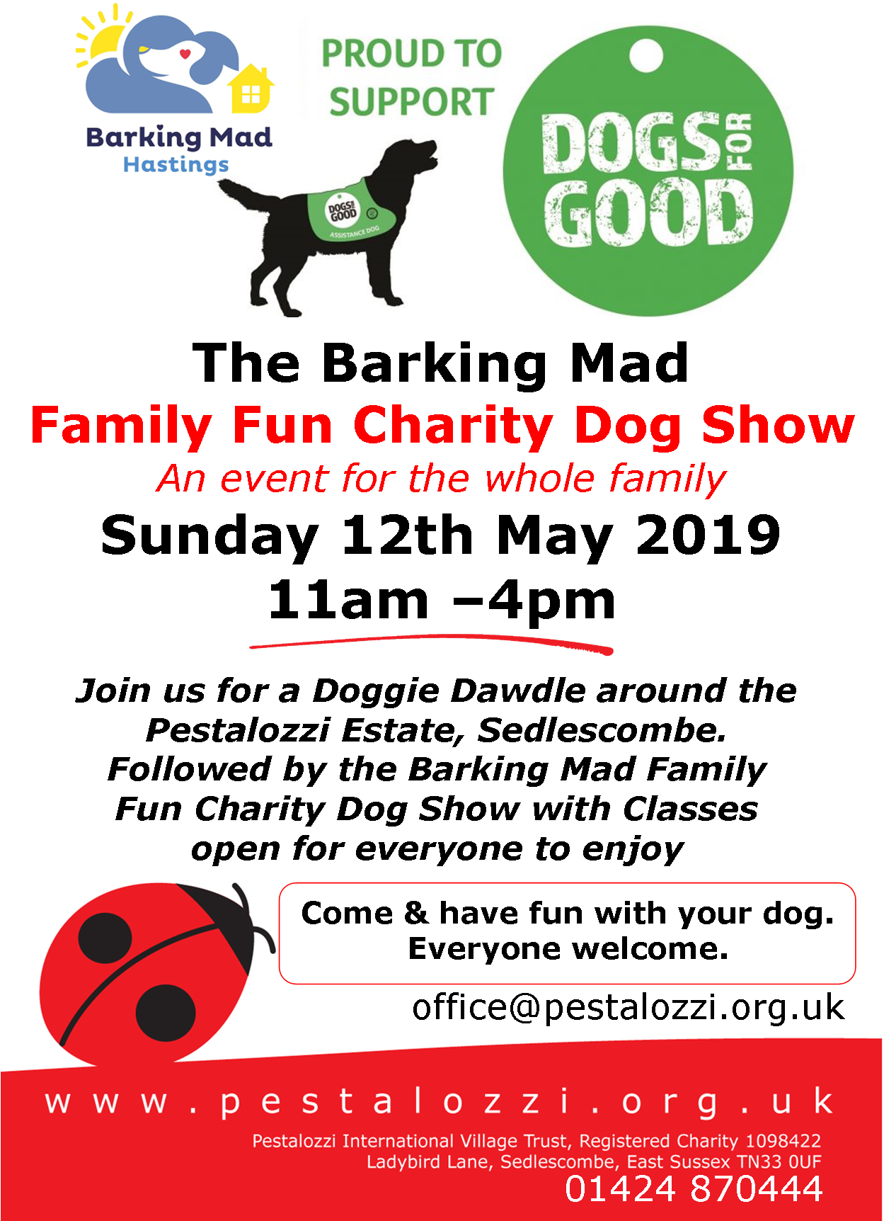 Barking Mad Dog Show - Disability Awareness Uk Infographic Clipart (1248x1744), Png Download