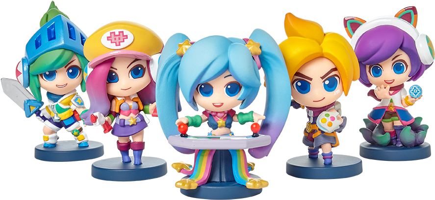 Arcade Team Minis - Figuras Arcadia Lol Clipart (1000x800), Png Download