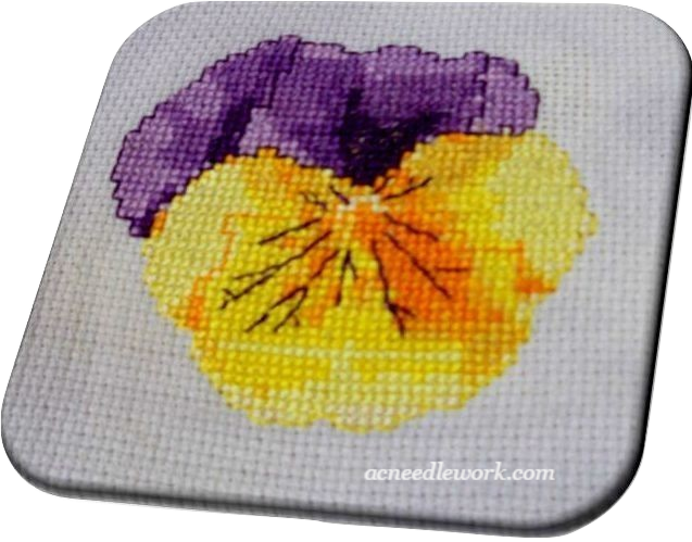 Cross-stitch Clipart (637x499), Png Download