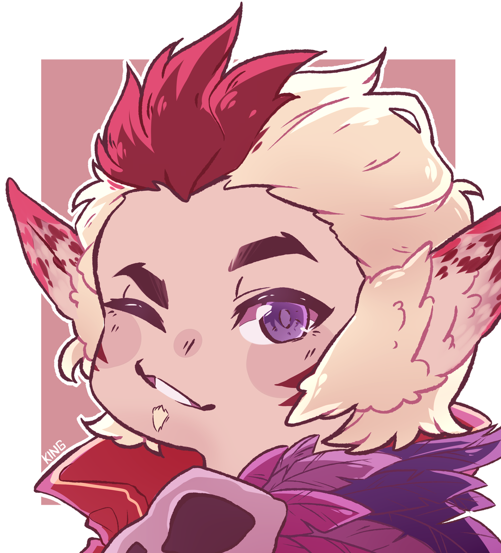 - Fa - Rakan Lol - By Kingdanduri - Cartoon Clipart (1024x1101), Png Download