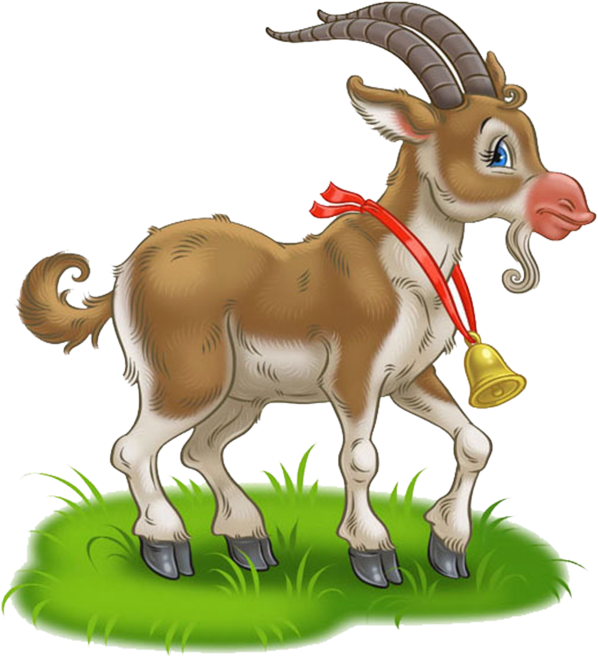 Goat Clipart - ماعز كرتون Png Transparent Png (661x700), Png Download
