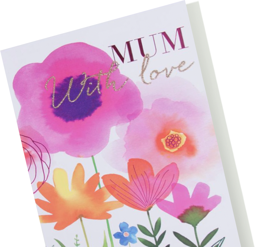 Birthday-mum - Crocus Clipart (858x832), Png Download