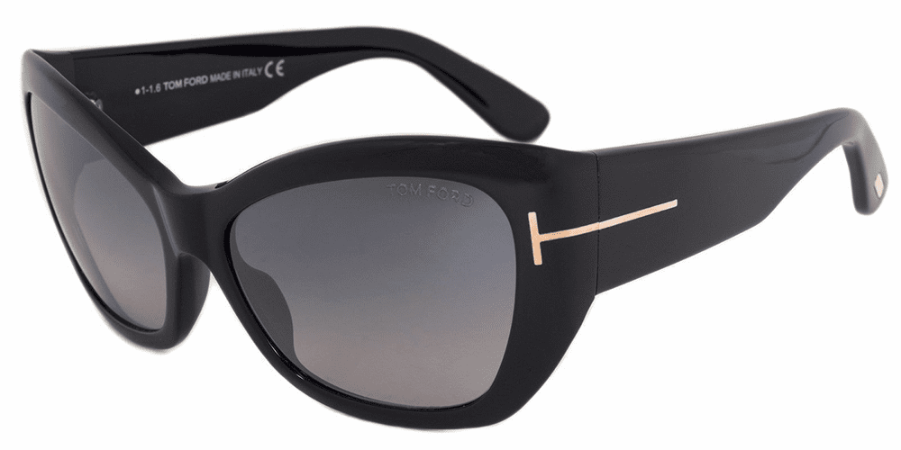 Tom Ford Sunglasses Cat Eye Style Blue Gradient Lens - Harley Davidson Sunglasses Clipart (1000x500), Png Download