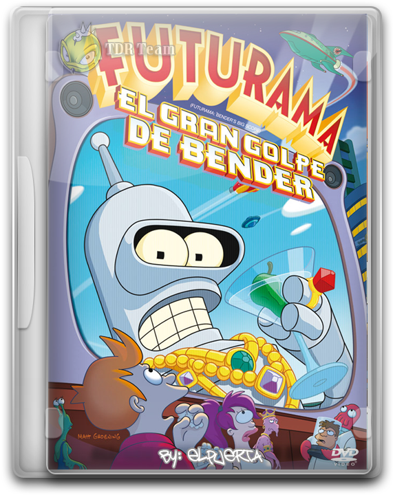 Bajo Sexto Png , Png Download - Futurama: Bender's Big Score! (2007) Clipart (571x720), Png Download