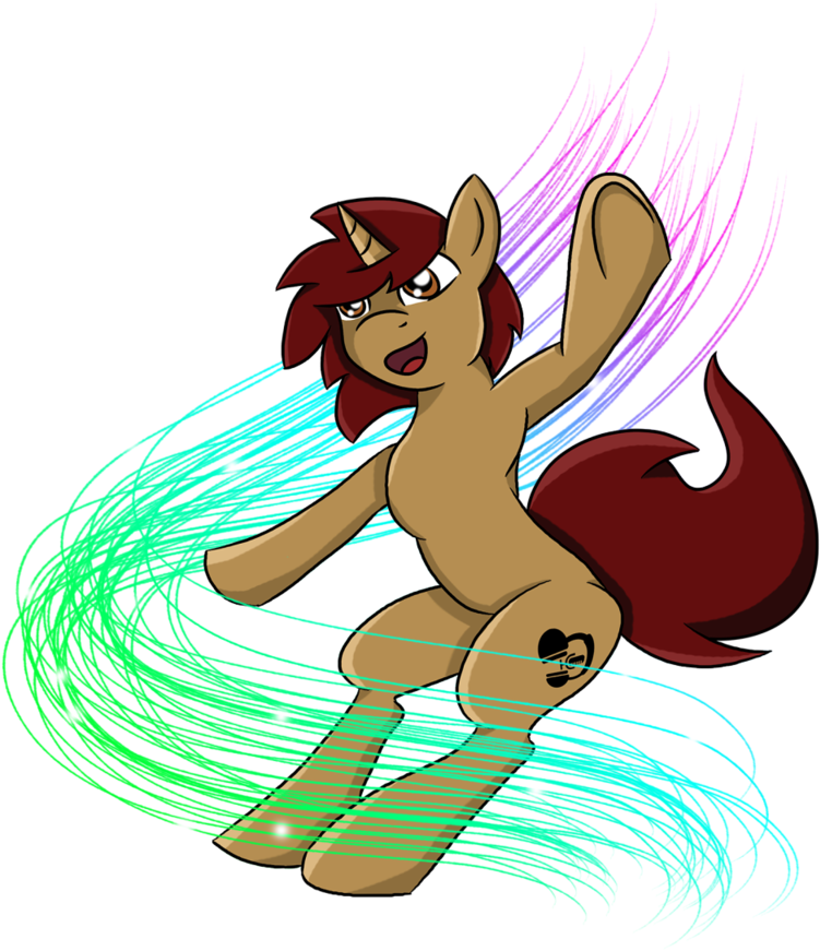 Charrez, Brony Radio Germany, Cutie Mark, Falling, - Cartoon Clipart (1024x1024), Png Download