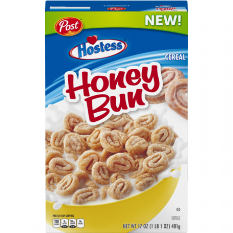 Hostess Honey Bun Cereal Clipart (736x460), Png Download