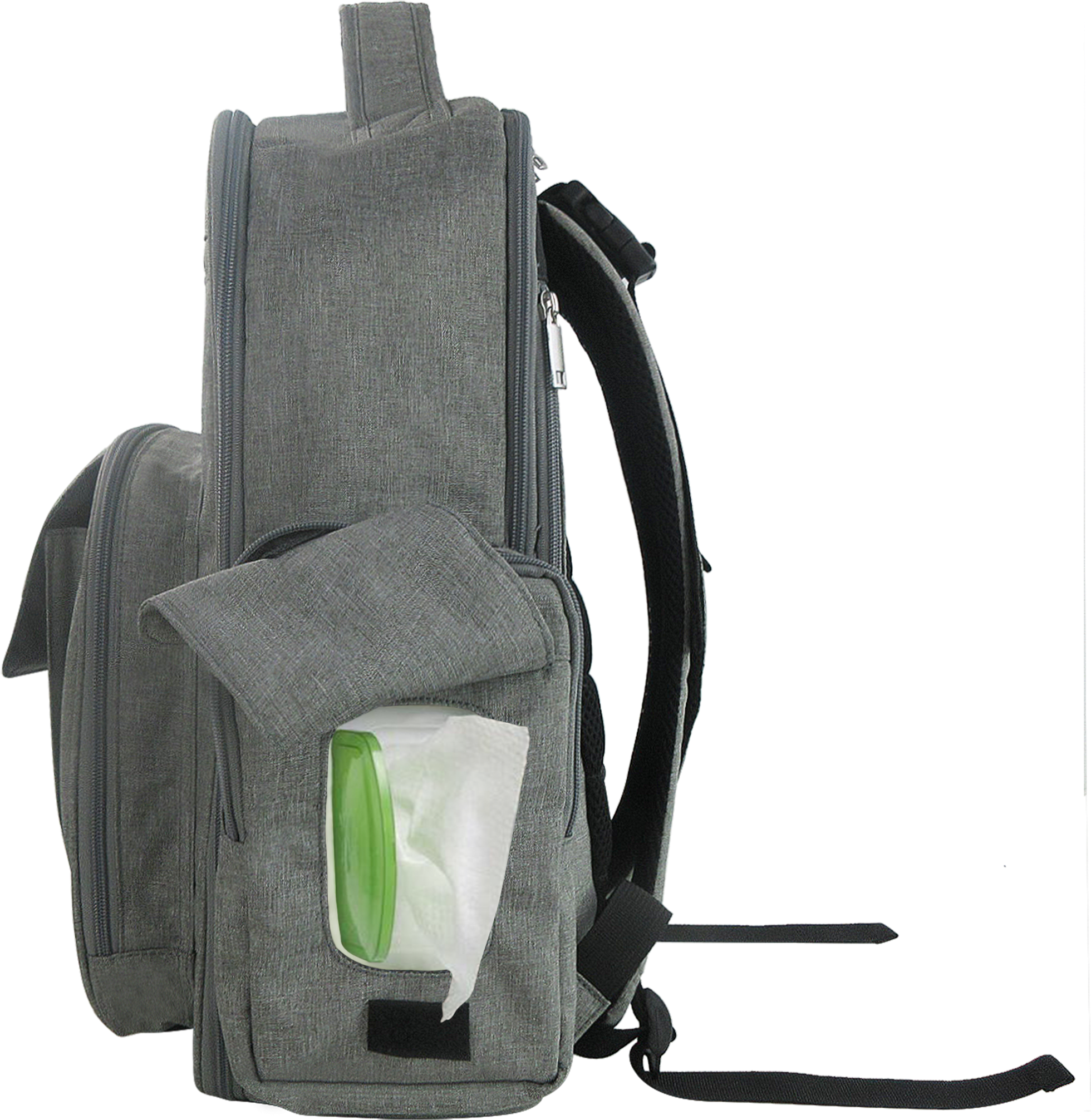 Peanut's Multi Function Unisex Design Diaper Bag Backpack - Laptop Bag Clipart (1988x2048), Png Download