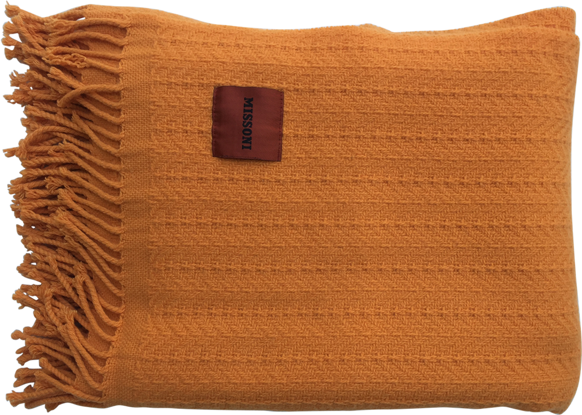 Missoni Vintage Woven Blanket Throw - Leather Clipart (1200x924), Png Download