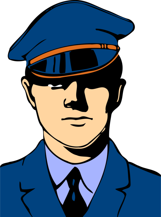 Uniform Police Officer Computer Icons Badge - Человек В Военной Форме Рисунок Clipart (555x750), Png Download