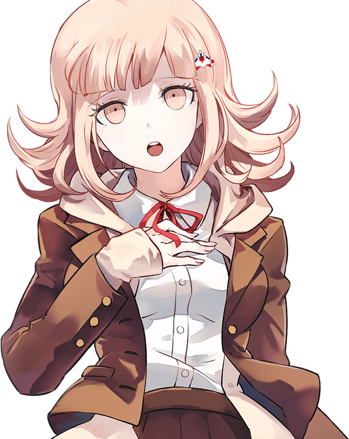 20 Anime Girl Sitting Png For Free Download On Ya Webdesign - Chiaki Nanami Danganronpa 3 Clipart (705x887), Png Download