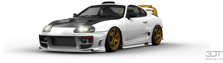 Toyota Supra Coupe 1998 Tuning - Toyota Supra Tuning Png Clipart (1004x373), Png Download