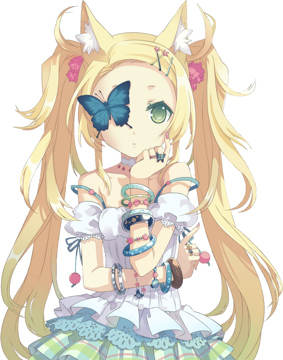 Kawaii Phone Wallpaper Anime Clipart (2048x1280), Png Download