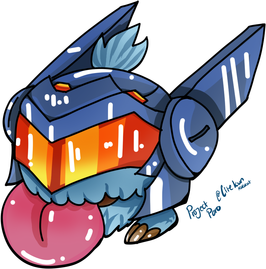 Project Poro - Cartoon Clipart (1118x1080), Png Download