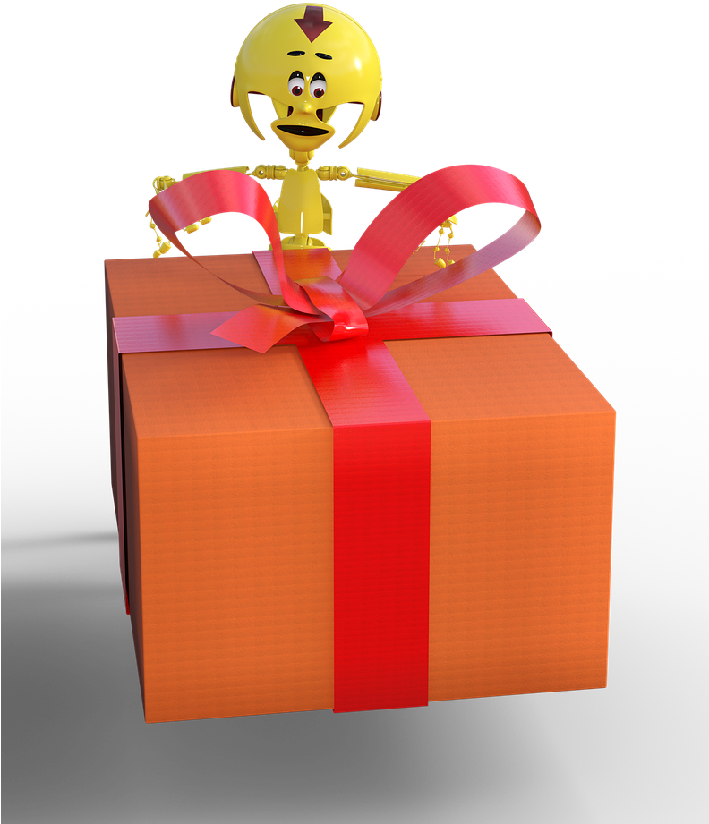 Gift,christmas Presents, - Box Clipart (791x1280), Png Download