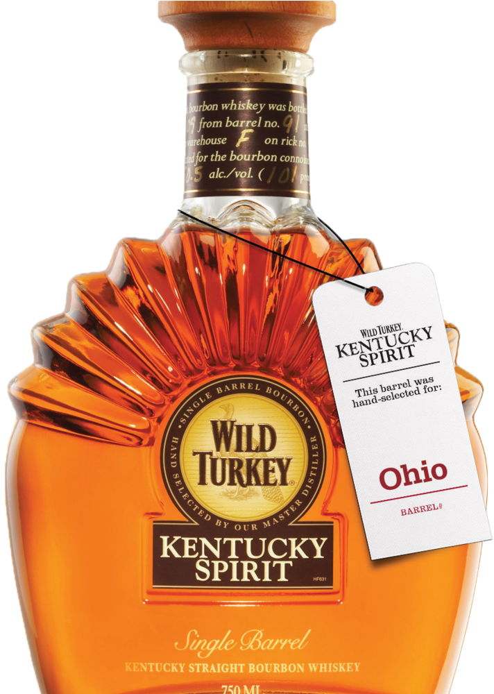 Ohio Is Receiving A Limited Number Of Wild Turkey Kentucky - Wild Turkey Kentucky Spirit Png Clipart (750x999), Png Download