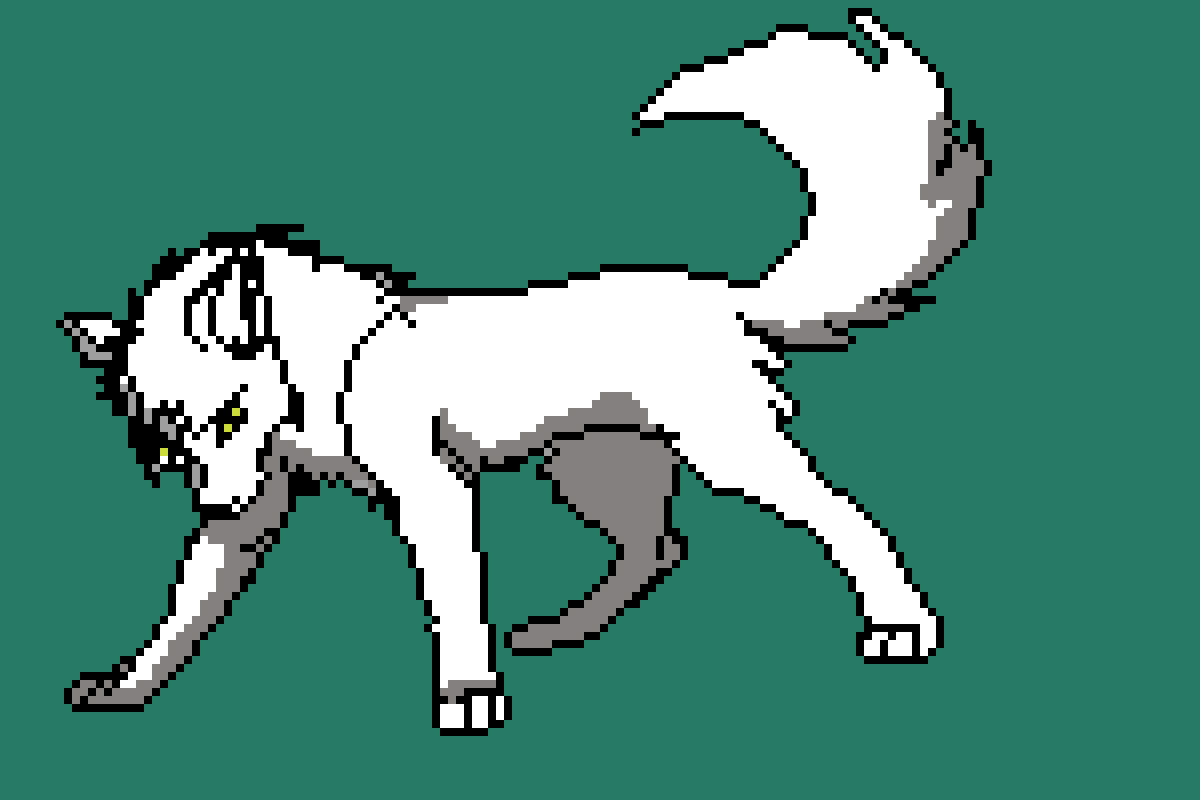 Angry Wolf Play - Cat Jumps Clipart (1200x800), Png Download