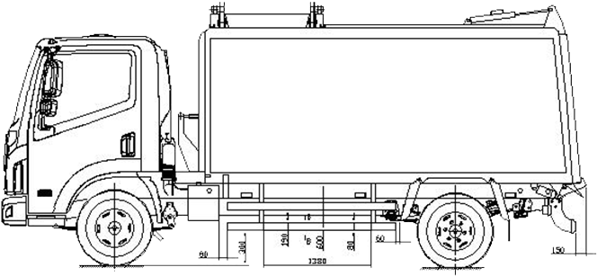Md5073zzz Naveco - Truck Clipart (800x543), Png Download