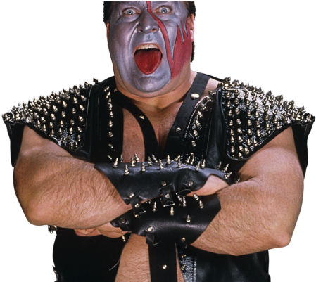 Demolition Ax On His Run In Wwf, His Character, Wrestlemania - Demolition Ax Png Clipart (800x400), Png Download