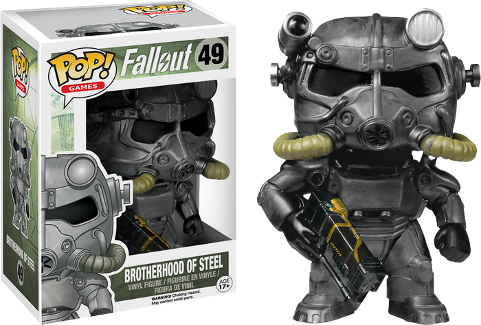 Brotherhood Of Steel - Fallout Funko Pop Clipart (700x473), Png Download