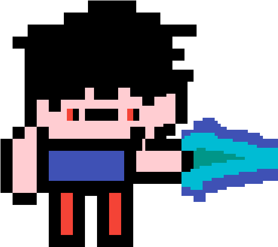 Weird/goku - 8 Bit Key Clipart (600x600), Png Download