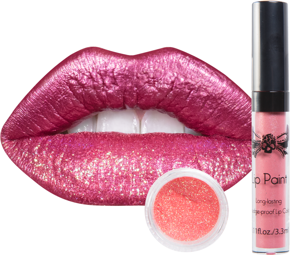 False Picture Of Tease Me Metallic Lip Color - Lip Gloss Clipart (1000x1000), Png Download