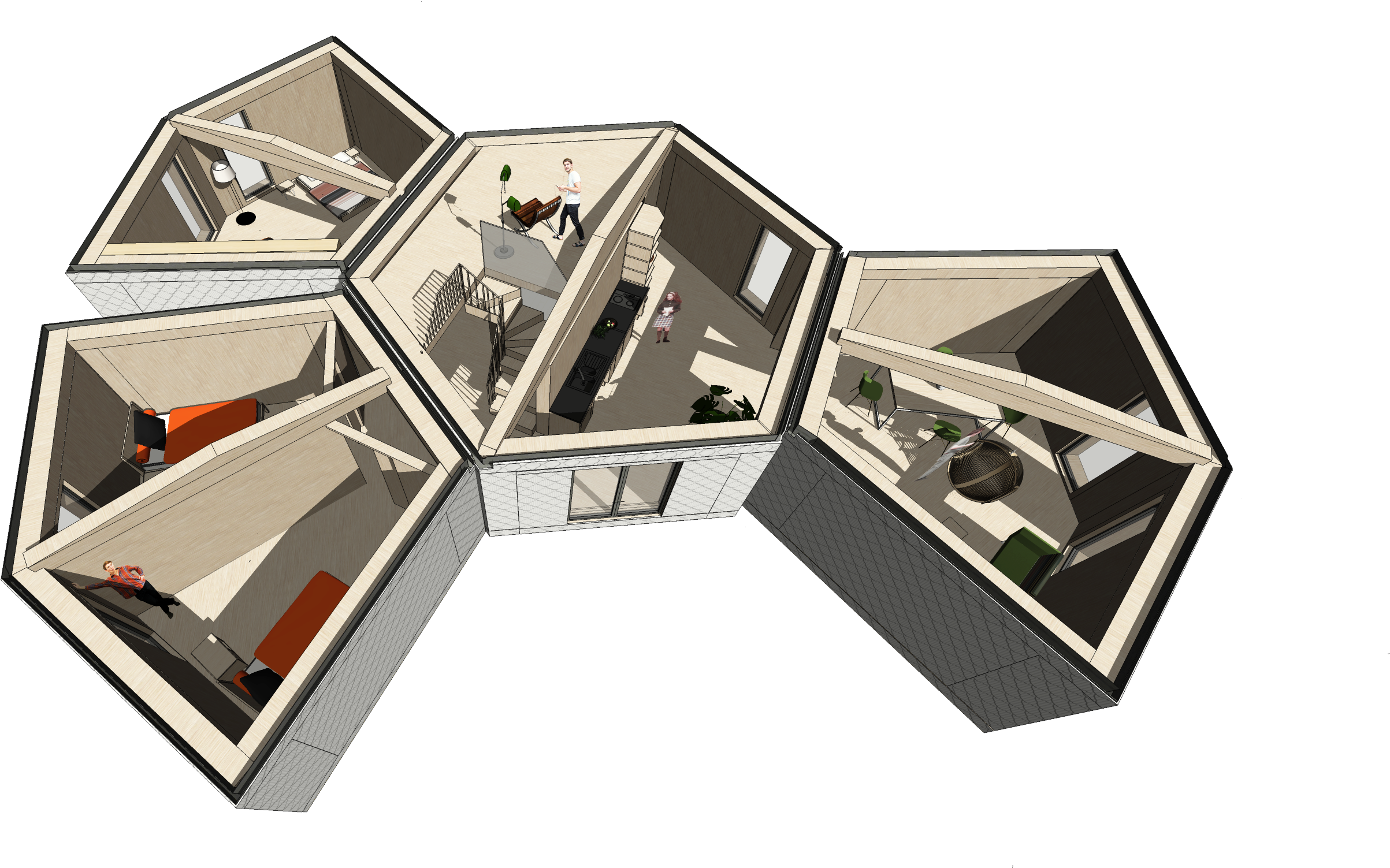 Architecture Clipart (3000x1545), Png Download