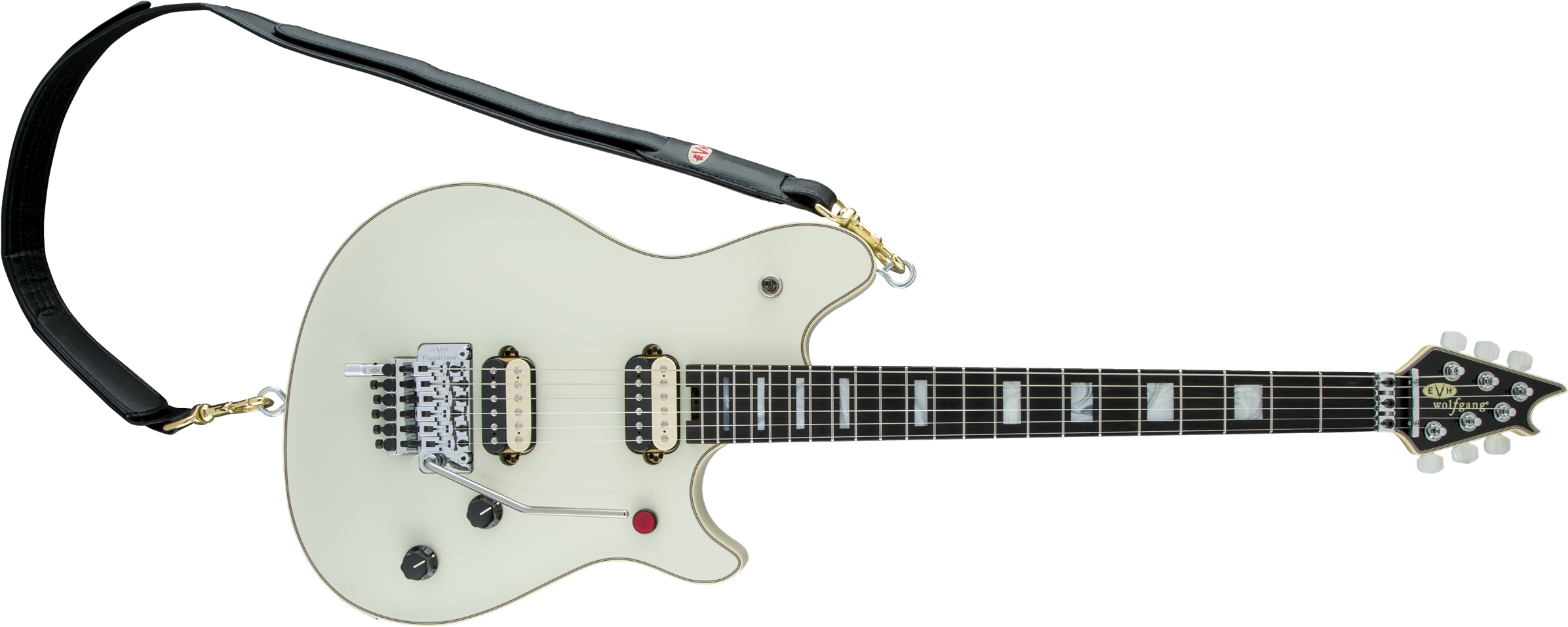 Wolfgang® Usa Edward Van Halen Signature, Ebony Fingerboard, - Evh Wolfgang Usa Edward Van Halen Signature Clipart (2400x965), Png Download