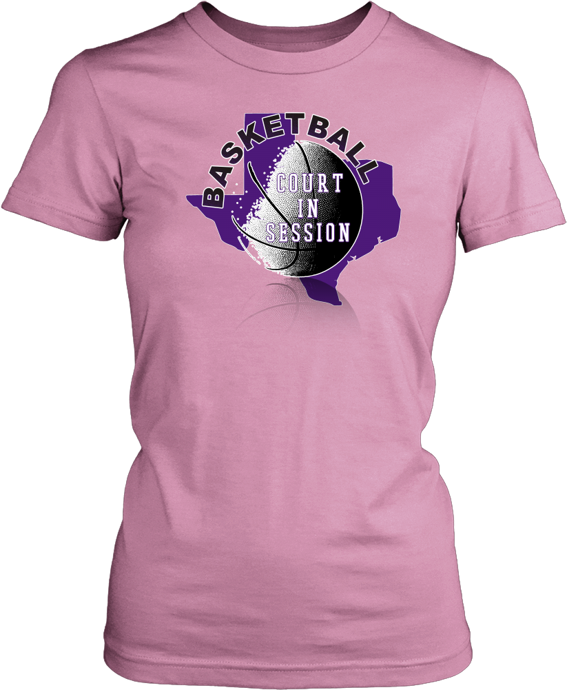 Canyon Basketball Court In Session Women's T-shirt - I M Living My Best Life T Shirt Clipart (1000x1000), Png Download