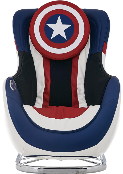 Captain America Hugchair - Captain America Chair Png Clipart (600x793), Png Download