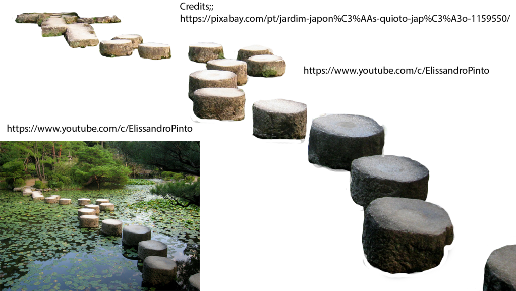 Japanese Rock Garden Png Clipart (1023x577), Png Download
