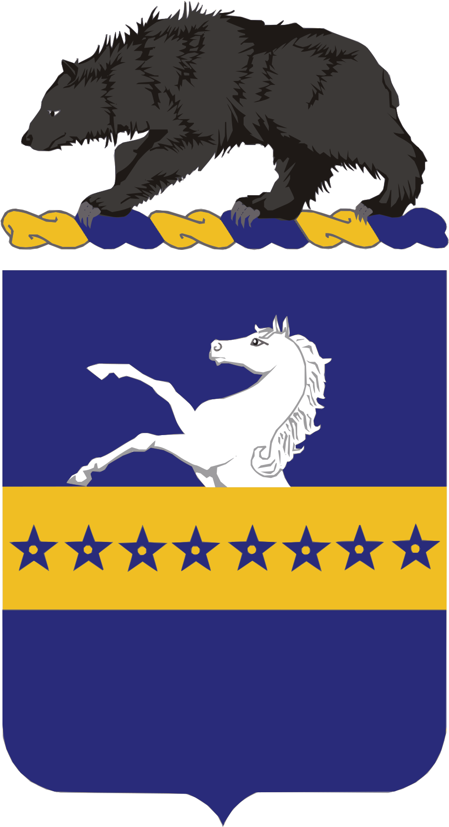 8th Cavalry Regiment - 8th Cavalry Clipart (1200x1697), Png Download
