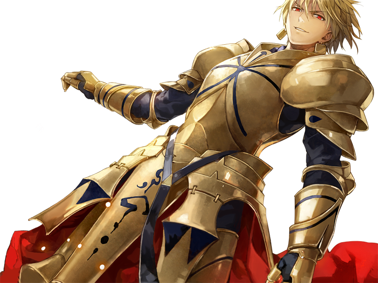 Gilgamesh - Fate Zero Arts Gilgamesh Clipart (750x562), Png Download
