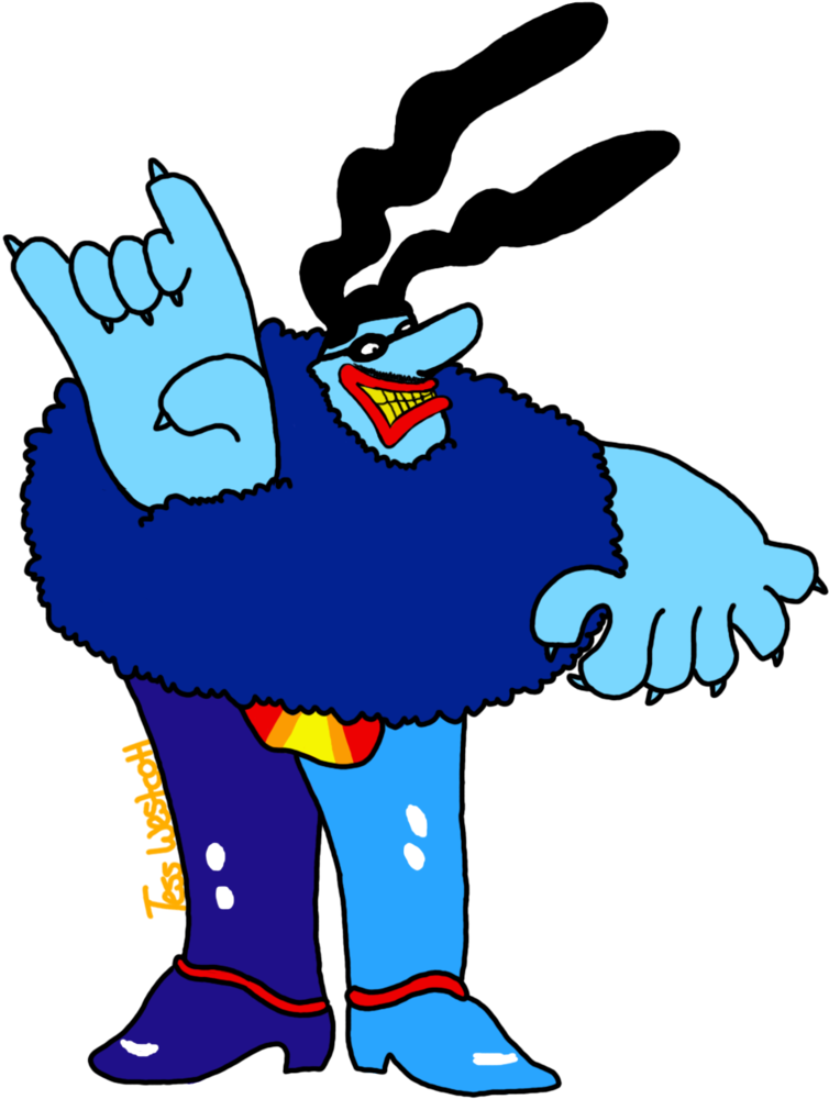 Submarine Pictures, Blue Meanie, Yellow Submarine, - Beatles Yellow Submarine Blue Meanies Clipart (780x1024), Png Download