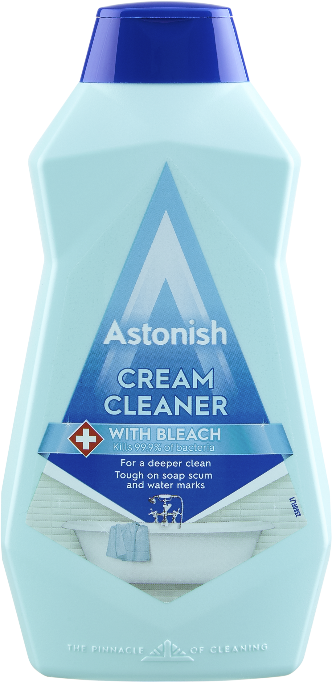 Bleach Transparent Chug - Astonish Cream Cleaner With Bleach 550 Ml Clipart (2365x2365), Png Download