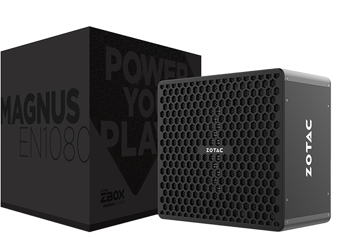 Zotac Magnus En1080 - Игровой Мини Пк Clipart (710x467), Png Download