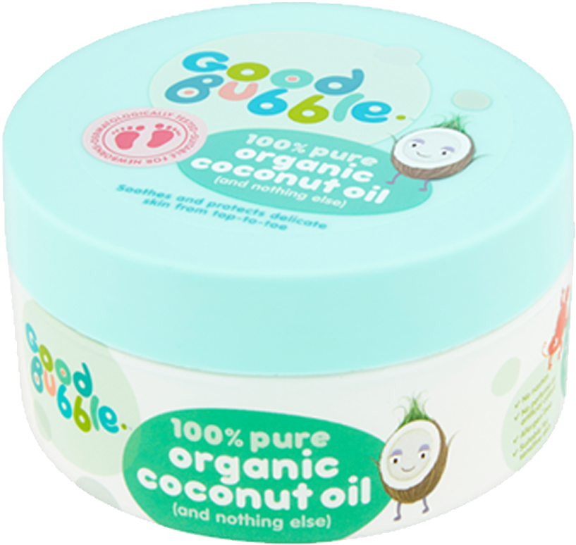 Good Bubble Coconut Oil - Coconut Oil Clipart (1200x1200), Png Download