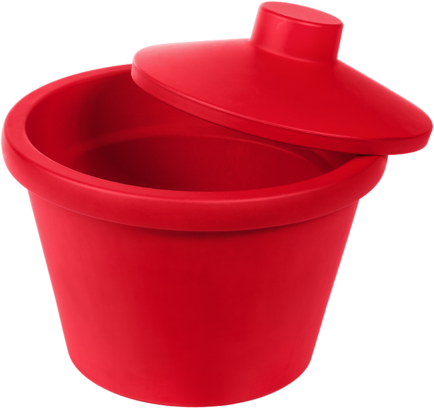 Neolab Ice Bucket With Cap , Vol - Plastic Clipart (1000x667), Png Download