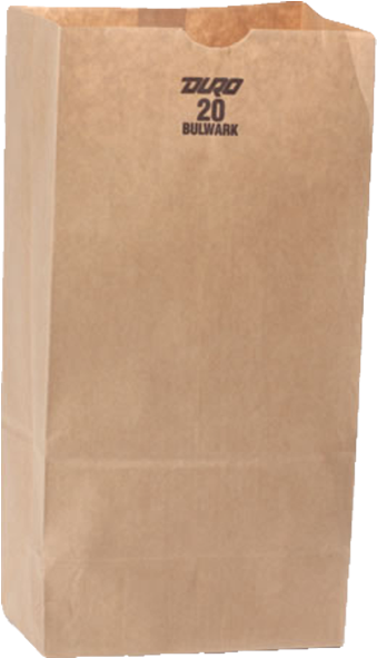20 Lb Brown Paper Bags - Paper Clipart (600x600), Png Download