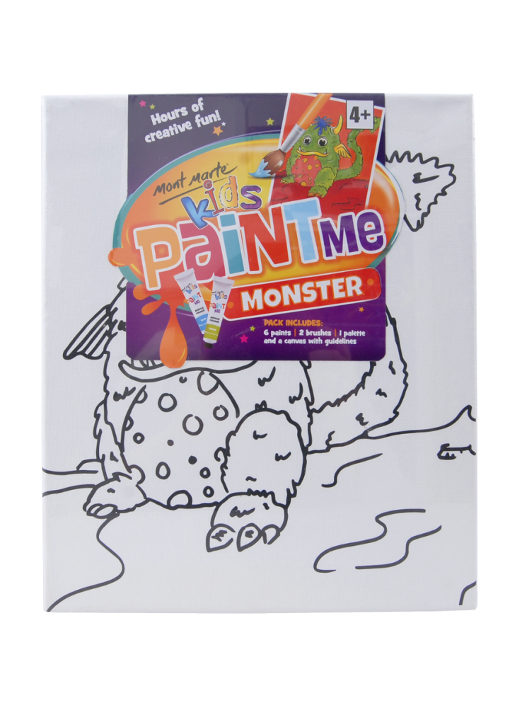 Kids Acrylic Paint Me Set - Poster Clipart (738x1000), Png Download