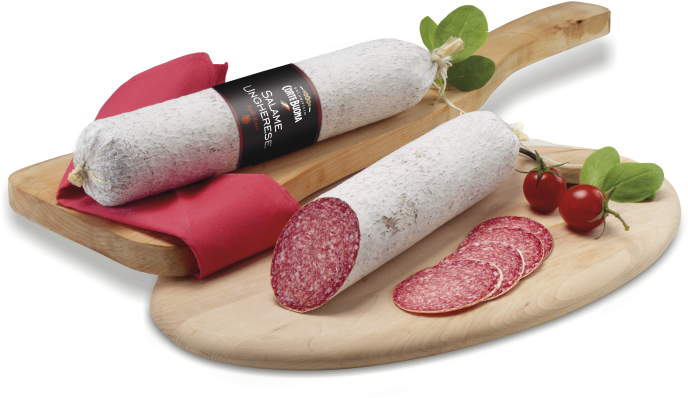 Hungarian Salami Sigillo Rosso - Cervelat Clipart (768x464), Png Download