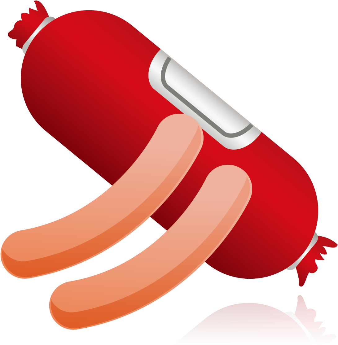 Ham Mortadella Salami Illustration Clipart Large Size Png Image