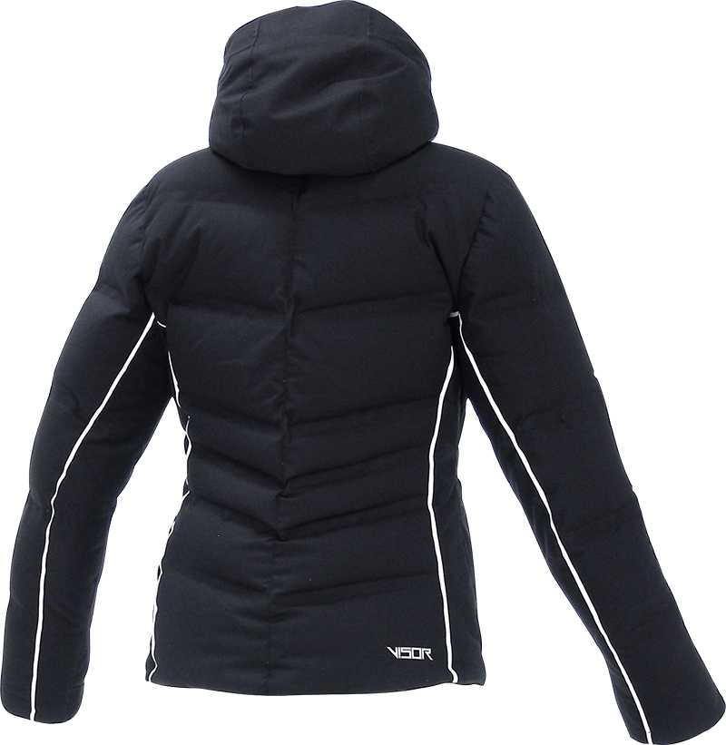 Women Lush Jacket Black Back - Hoodie Clipart (800x821), Png Download