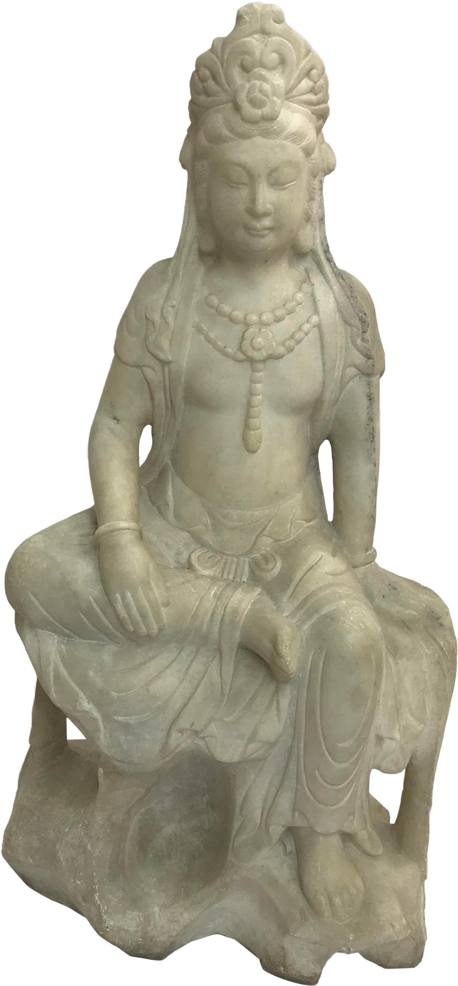Drawing Buddha Figure - Statue Clipart (1650x3548), Png Download