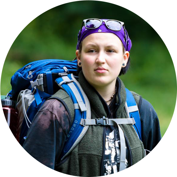 Solocrossing - Backpacking Clipart (600x600), Png Download