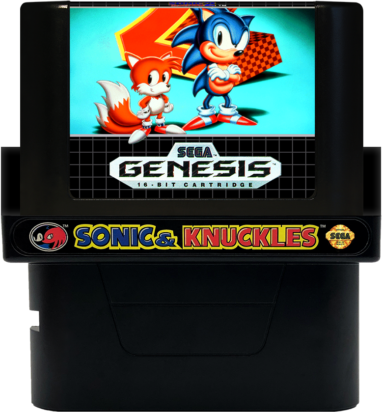 Knuckles The Echidna In Sonic The Hedgehog - Sega Genesis Sonic The Hedgehog 2 Clipart (797x858), Png Download