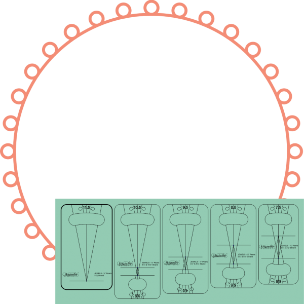 Westalee Design Strand Of Pearls 1/2″ Templates - Synergy Quantum Academy Logo Clipart (600x600), Png Download