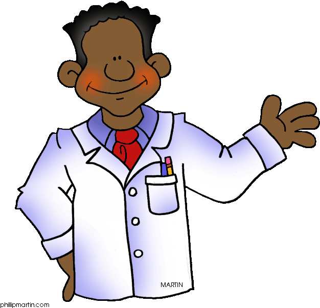 Animated Scientist Clipart - Png Download (626x603), Png Download