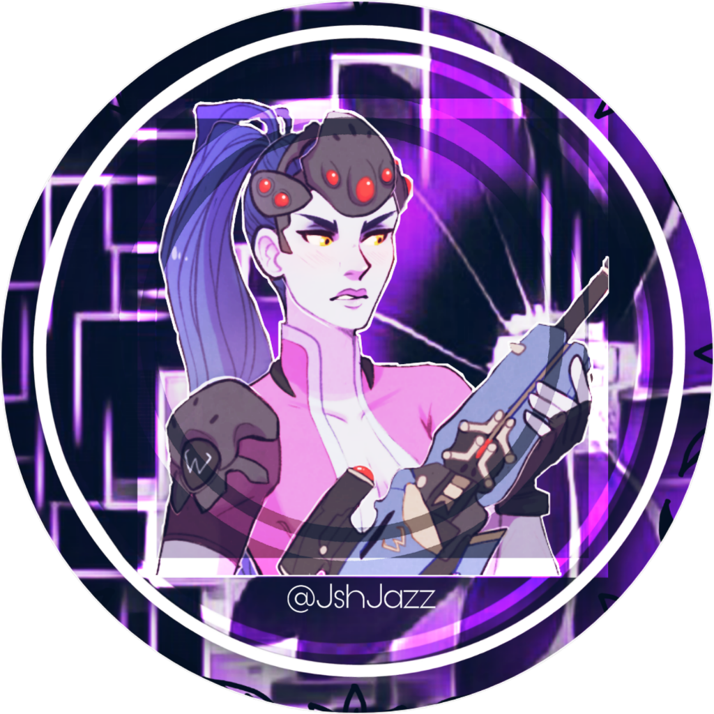 #overwatch #widowmaker - Cartoon Clipart (1024x1024), Png Download