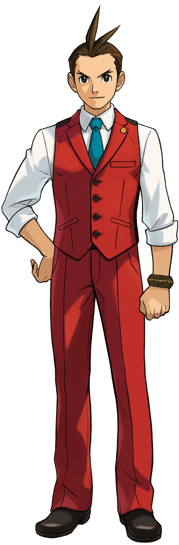 Apollo Justice Clipart (601x1826), Png Download