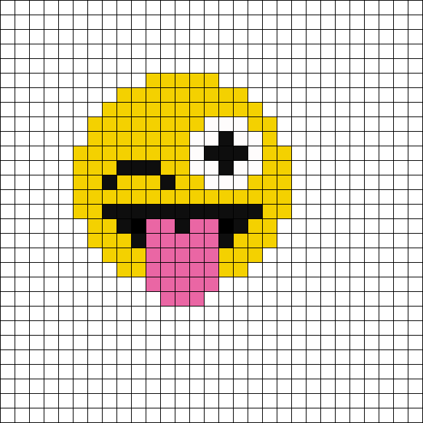 Pixels Drawing Emoji - Pixel Art Emoji Clipart (610x610), Png Download
